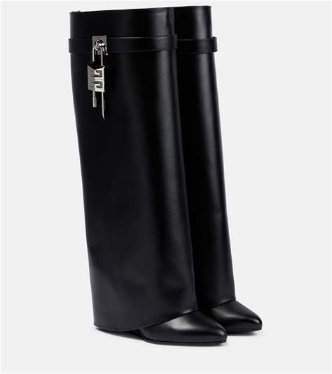 men black givenchy boots|Givenchy thigh high sock boots.